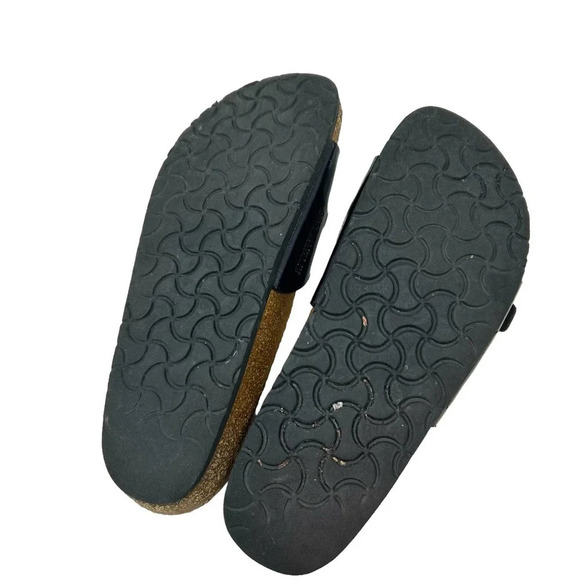 Birkenstock Ibiza Birko-Flor Slide Sandals Black Patent Size 39 US‎ 8 - 8.5 - Picture 8 of 8